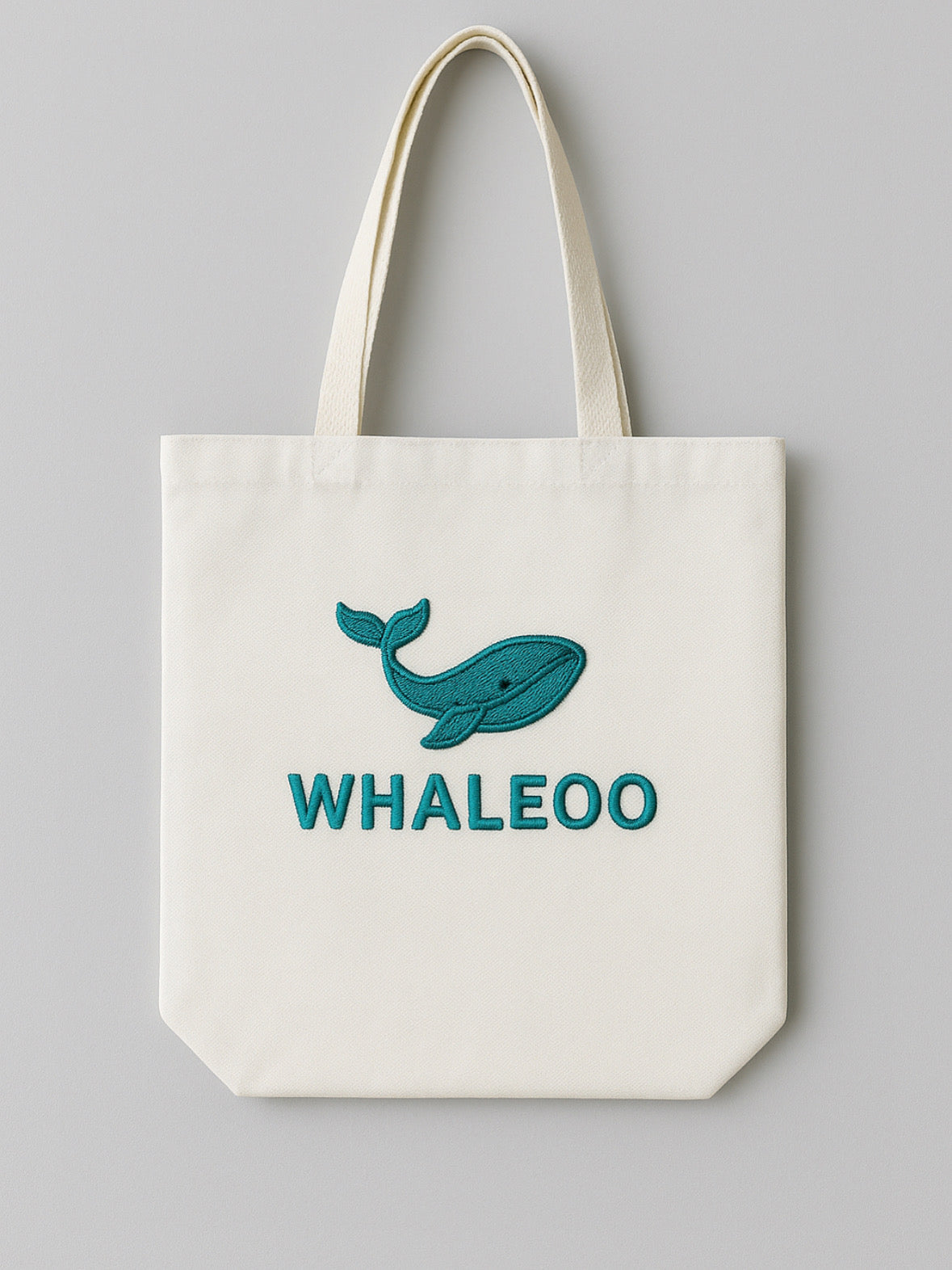 Whaleoo Eco Canvas Tote Bag